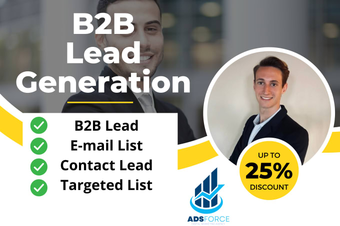 Gig Preview - Do targeted b2b lead generation and email list building