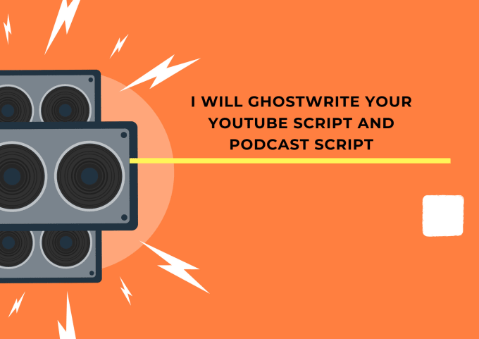 Gig Preview - Ghostwrite your youtube script and podcast script