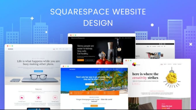 Gig Preview - Design and redesign responsive squarespace website professionally