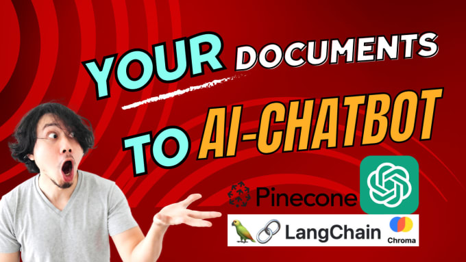 Gig Preview - Develop ai chatbot with chatgpt llm openai langchain pincone