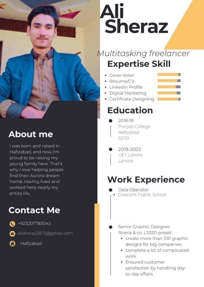 Gig Preview - Provide creative and professional CV resume and cover letter