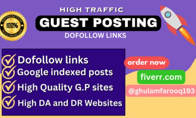 Gig Preview - Do guest post on high authority premium websites