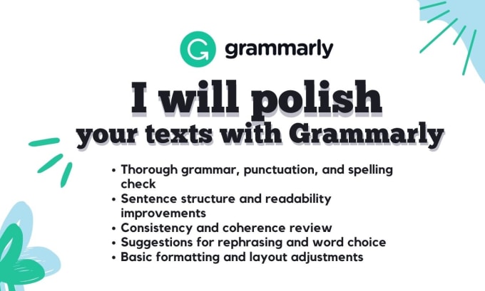 Gig Preview - Proofread and edited documents with grammarly