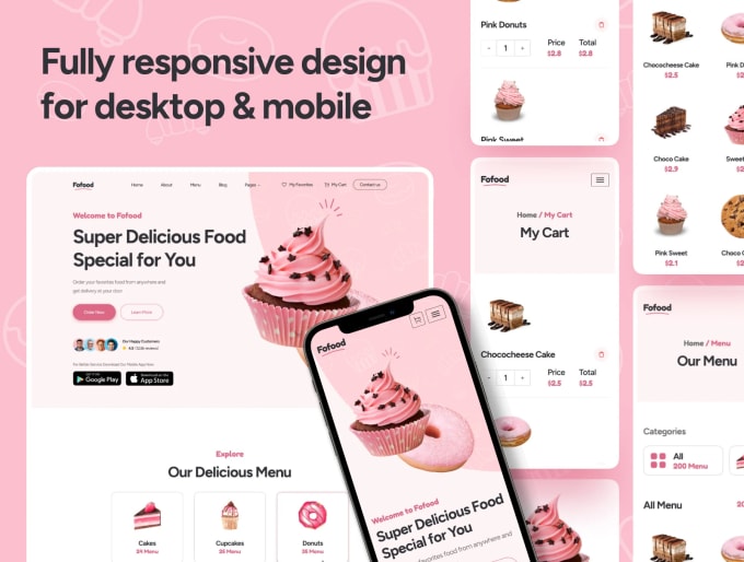 Bestseller - design website UI UX for web and app with figma