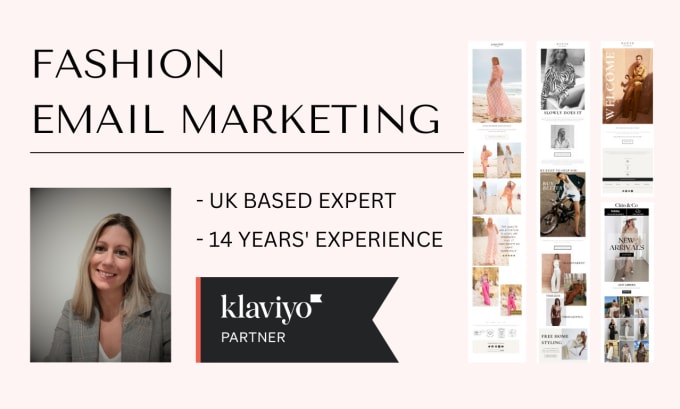 Gig Preview - Manage your klaviyo account for your fashion brand, monthly