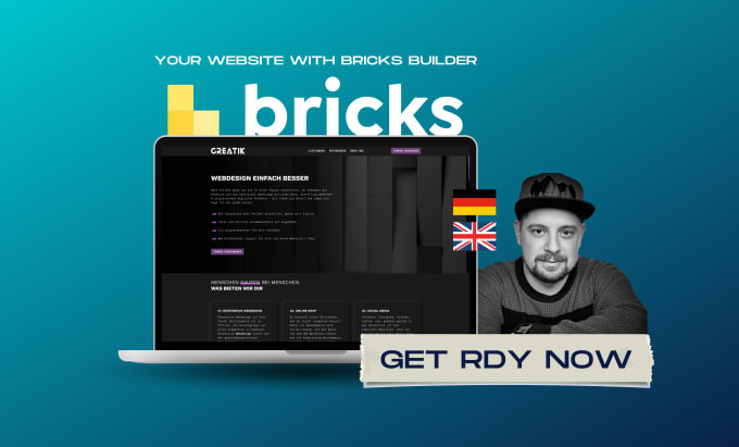 Gig Preview - Create a website with bricks builder