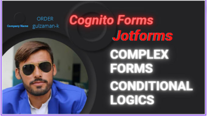 Gig Preview - Erect cognitoform,jotform, typeform, google form,surveys, formstack docusign