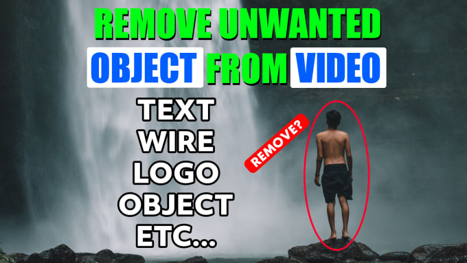 Gig Preview - Remove object from video within 24 hours