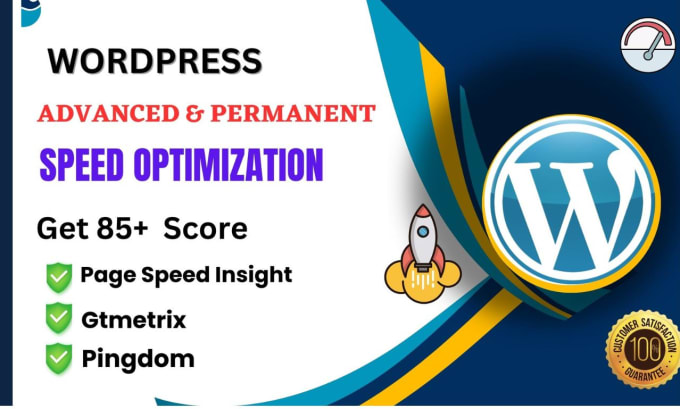 Gig Preview - Speed up wordpress website for google pagespeed insights