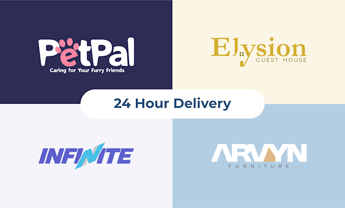 Gig Preview - Custom logotype and wordmark design 24 hour delivery