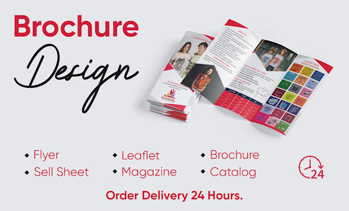 Gig Preview - Design clean modern professional trifold or bifold brochure