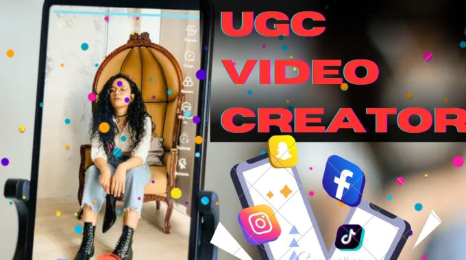 Bestseller - create and design ugc ads video  for tiktok, facebook, ig and ecommerce website