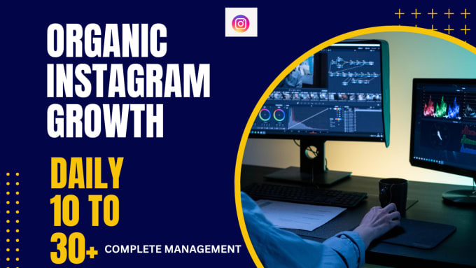 Gig Preview - Grow your business with instagram and be your instagram manager