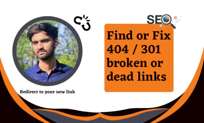 Bestseller - find or fix 404 or 301 broken links or dead links of any site