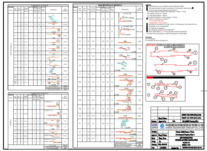 Gig Preview - Do rebar detailing, shop drawings, bar bending schedules bbs and takeoff