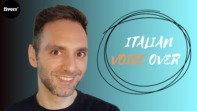 Bestseller - record the best italian voice over for you