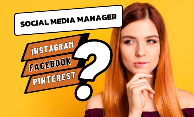 Gig Preview - Be your social media manager, instagram, facebook, pinterest