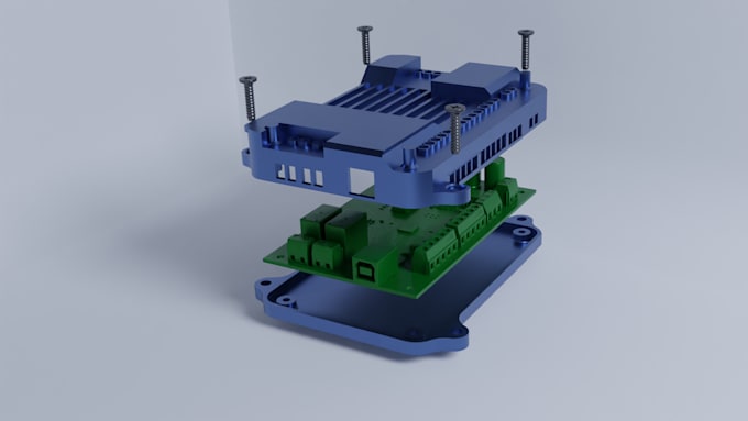 Gig Preview - Design pcb circuit board cases or enclosures ready for 3d printing and cnc