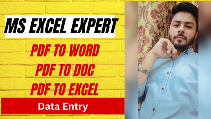 Gig Preview - Be your excel expert, I will do data entry, cleaning, and formatting