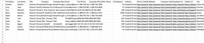 Gig Preview - Do data scrapping or list building