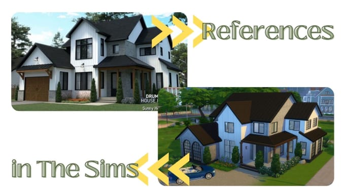 Gig Preview - Build your dream lots in the sims 4