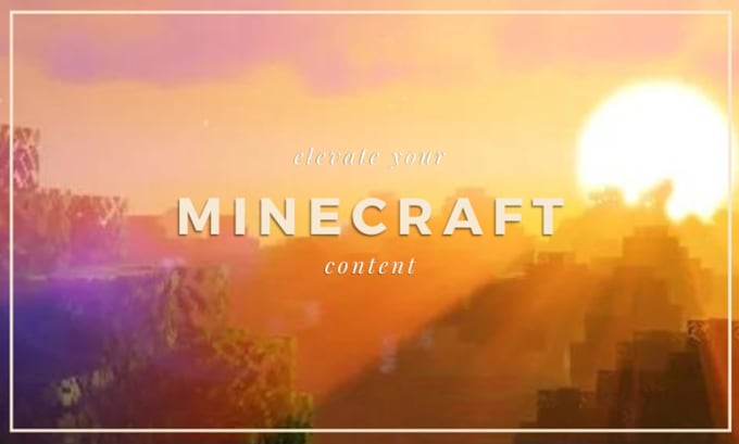 Gig Preview - Produce high quality minecraft cinematic clips for youtubers