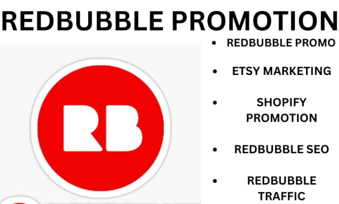 Gig Preview - Shopify marketing sales funnel, redbubble promotion to boost etsy store sales