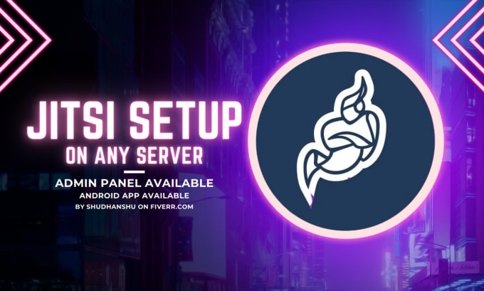 Gig Preview - Setup jitsi in your server with app and admin panel