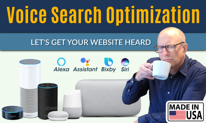 Gig Preview - Improve your website visibility with voice search optimization