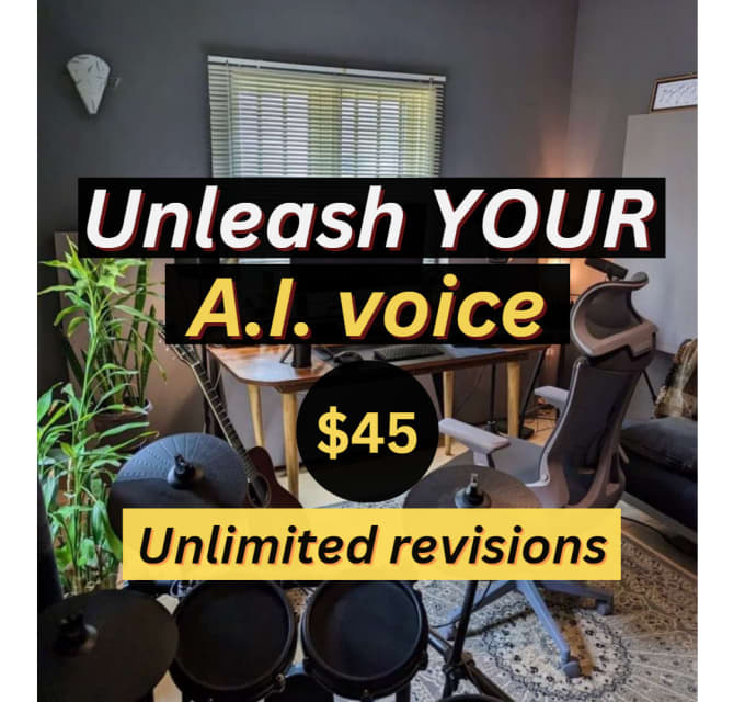 Gig Preview - Cover, sing, or rap any song in your ai voice