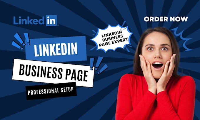 Gig Preview - Create and optimize linkedin business page