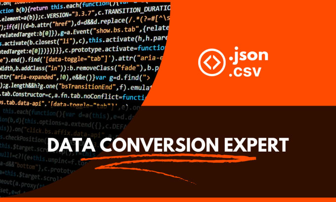 Gig Preview - Convert json to CSV or excel  data conversion expert