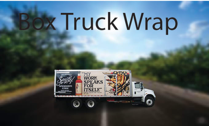 Gig Preview - Edit videos clip of box truck wrap, other videos