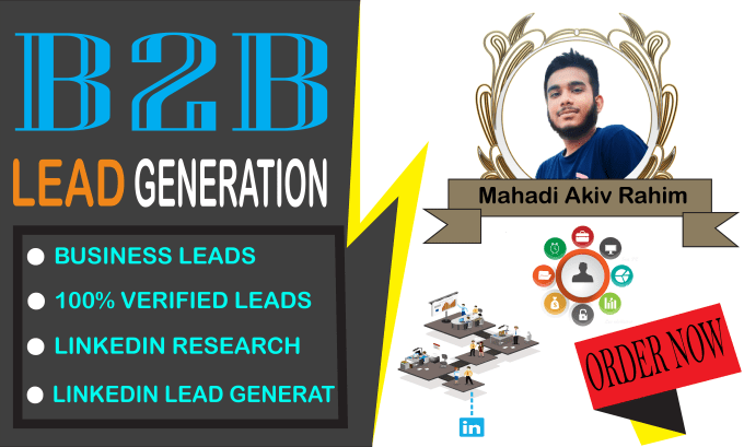 Gig Preview - B2b lead generation expert quality leads for your business