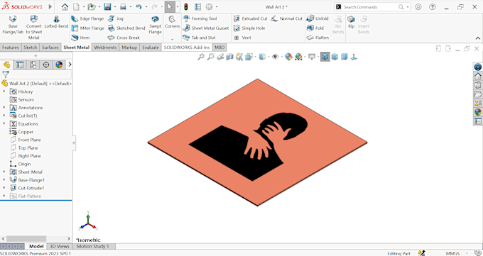 Gig Preview - Do 2d drawing, dxf files and 3d model with solidworks autocad