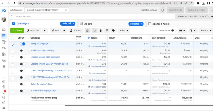 Gig Preview - Create your meta ads and setup the campaign structure