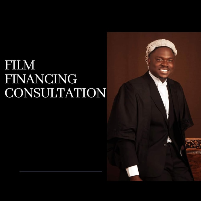 Gig Preview - Provide film financing consultation and expert guidance for your film project