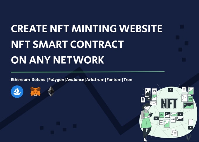 Gig Preview - Create a custom nft minting website and landing page