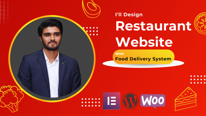 Gig Preview - Design restaurant website with food delivery system