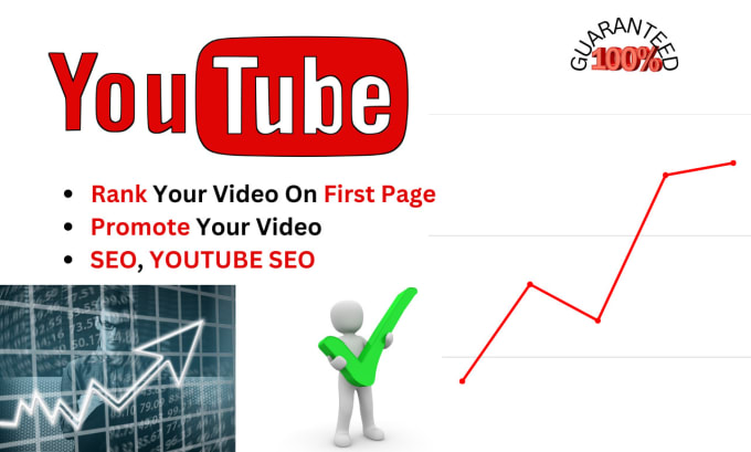 Gig Preview - Optimize youtube video SEO, promotion and rank