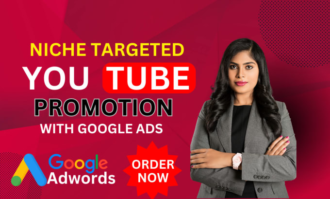 Gig Preview - Do organic youtube video promotion with google ads for channel growth