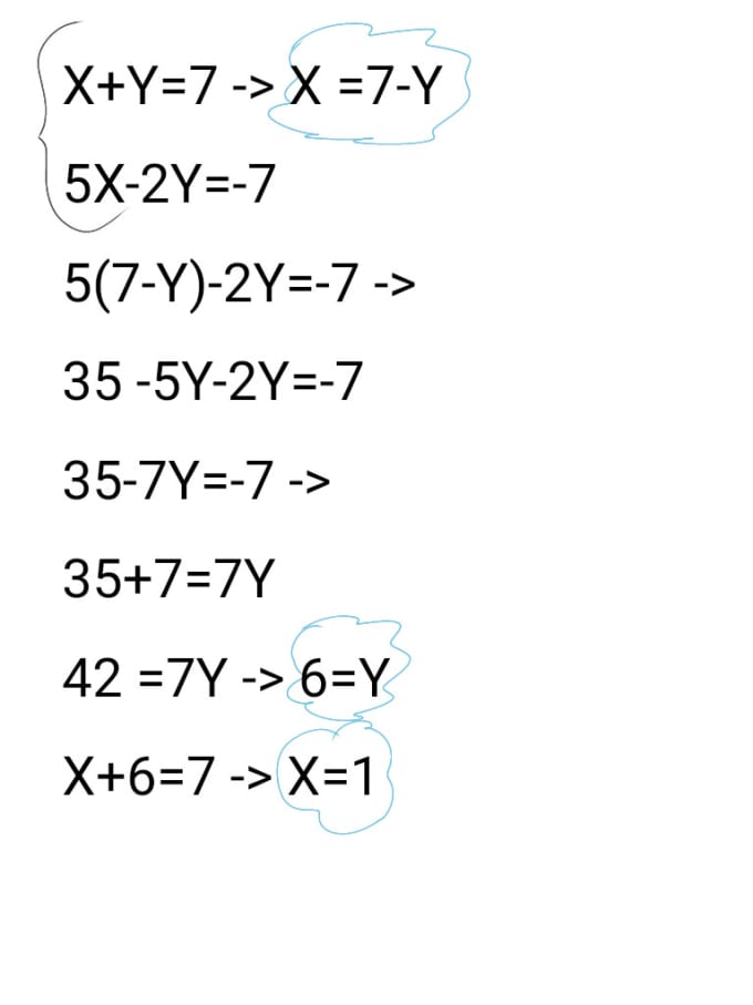 Gig Preview - Solve math problems step by step explanation