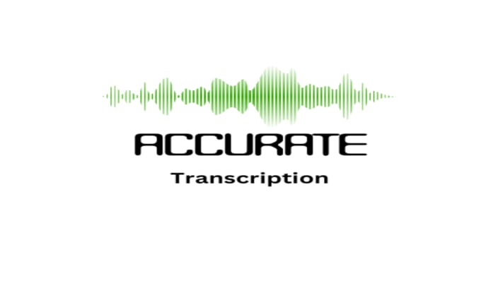 Gig Preview - Provide english transcription, audio and video transcription,