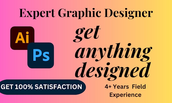 Gig Preview - Be your professional graphic designer can create any kind of design