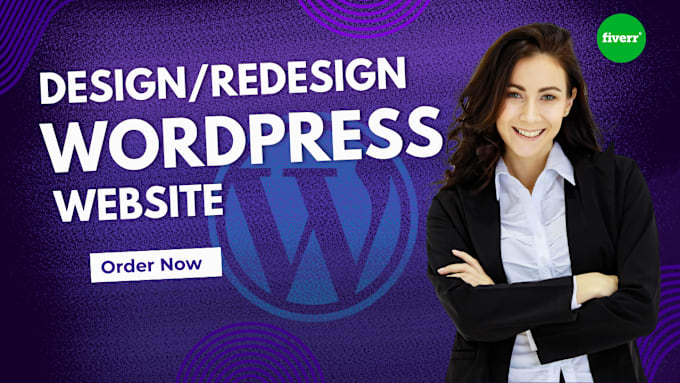 Gig Preview - Design, redesign, copy clone or revamp wordpress website