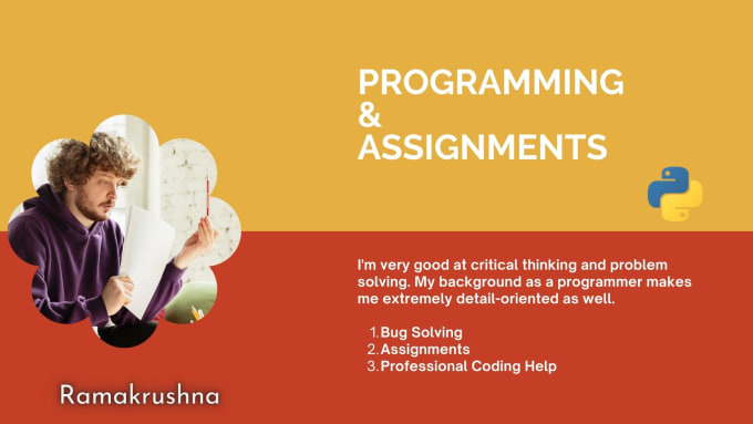 Gig Preview - Do assignment assistance and professional programming help