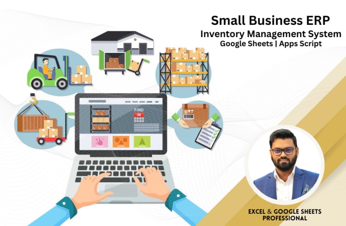 Gig Preview - Create a googlesheet based erp system for automated inventory management