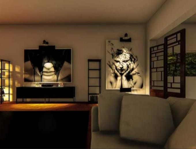 Gig Preview - 3d modelling, interior design and realistic 3d rendering