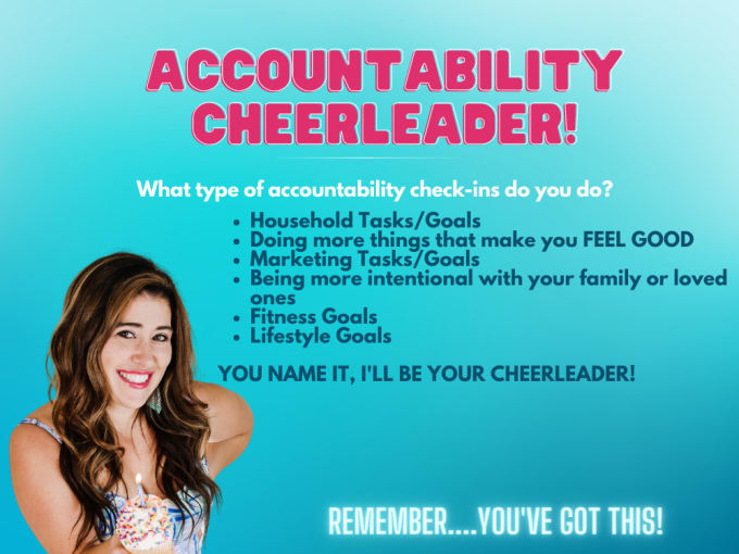 Bestseller - be your accountability partner and cheerleader