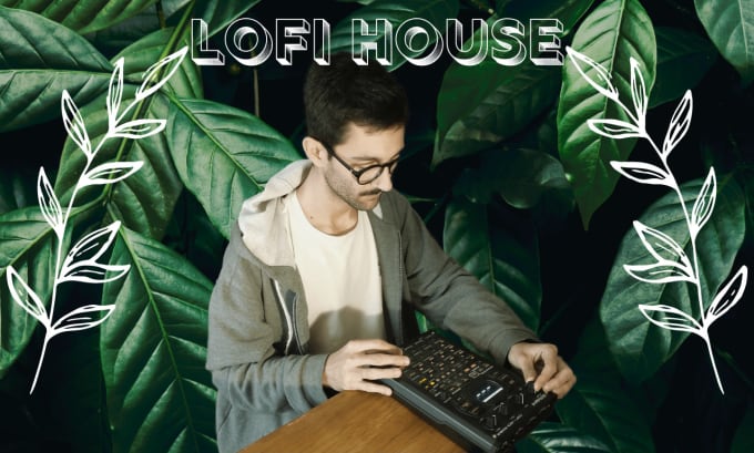 Gig Preview - Produce lofi house beats with no copyright for your parties